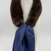 Alaska Double-Sided Sea Otter Scarf & Headband