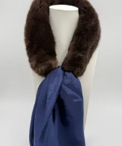 Alaska Double-Sided Sea Otter Scarf & Headband