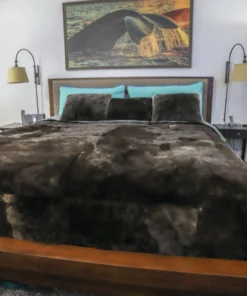 Alaskan Sea Otter Fur California King Comforter