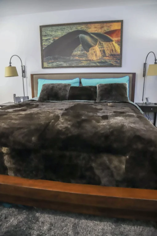 Alaskan Sea Otter Fur California King Comforter