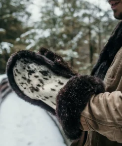 Men's Seal & Sea Otter Fur Mitts