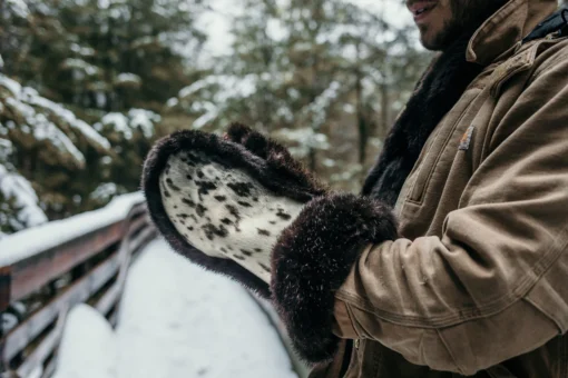 Men's Seal & Sea Otter Fur Mitts