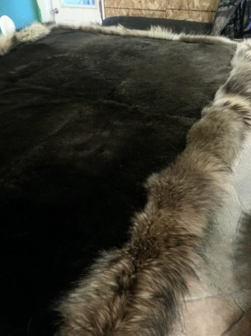 Sea Otter Fur Blanket