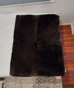 Queen size sea otter blanket